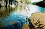 Karanambu Lodge: Fluss unterhalb der Lodge