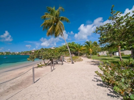 beach in front of the property