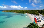 Verandah Resort: Blick vom Strand über die Lagune