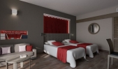 Double room with 2 twin beds (example)