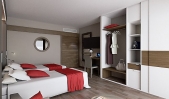 Double room with 2 twin beds (example)