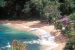 Arnos Vale Resort: bird eye's view of beach