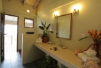  Fine Boutique Hotel: Bathroom with door to the outside (example)
